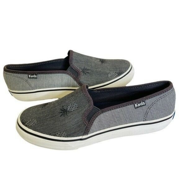 Keds Women's Gray Slip-On Shoes - Picture 1 of 8